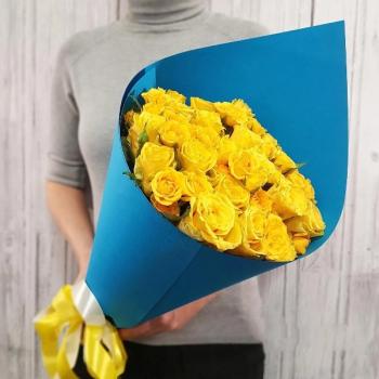 Желтые розы (код товара - 262472)